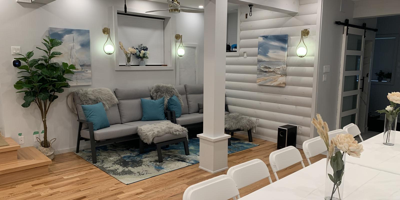 table and chairs